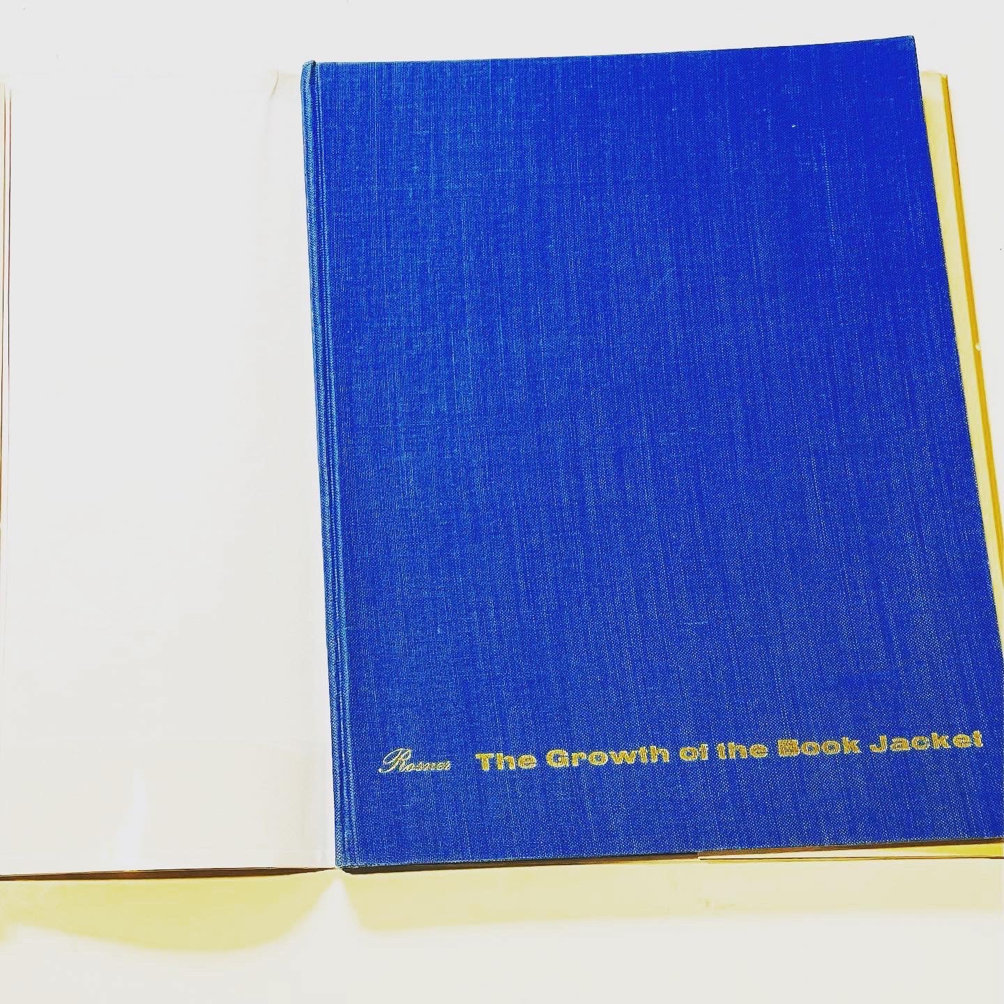 The Growth of the Book Jacket