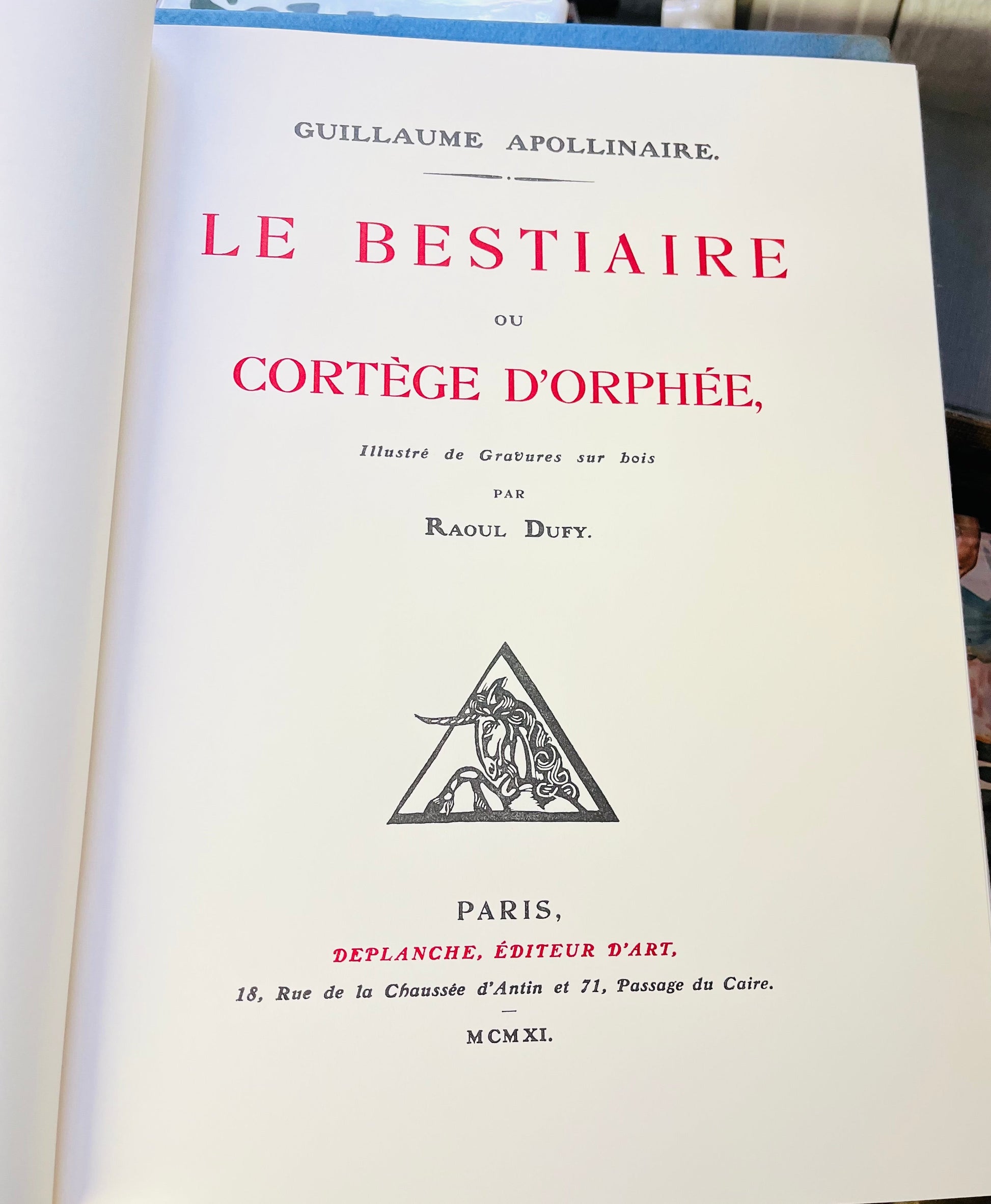 Le Bestiaire - Burning Tree Books