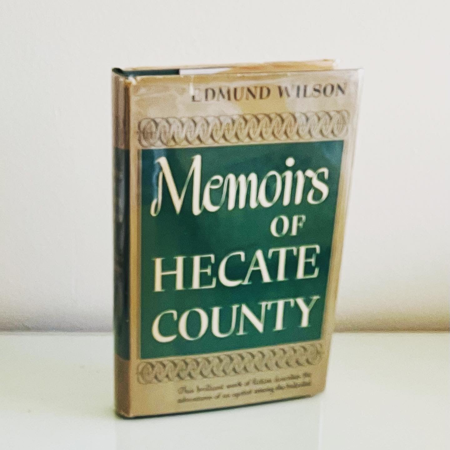 Memoirs of Hecate County - Burning Tree Books