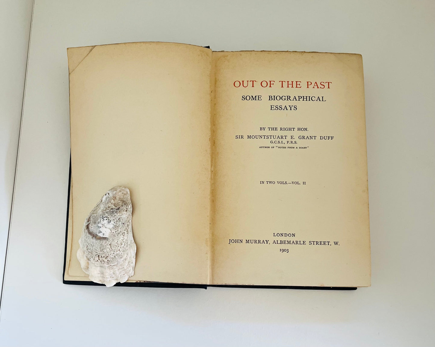 Out of the Past - Burning Tree Books