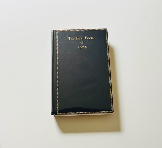 The Best Poems of 1924 - Burning Tree Books