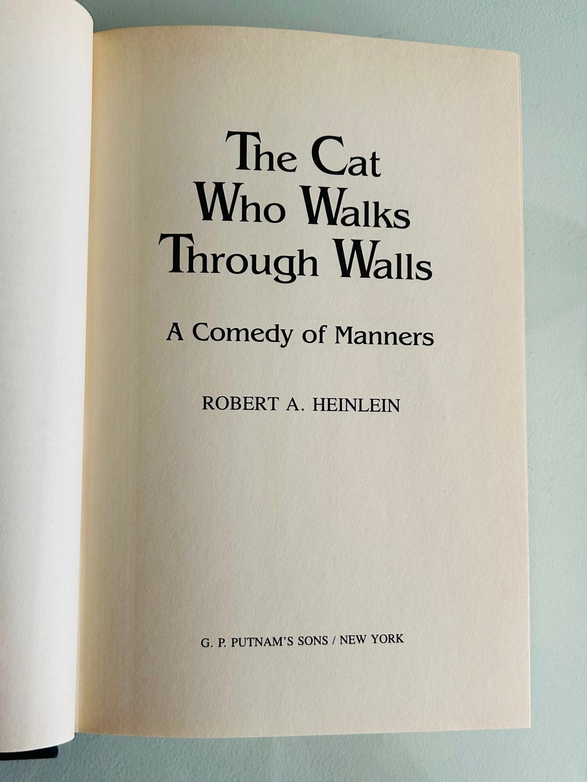 The Cat Who Walks Through Walls - Burning Tree Books