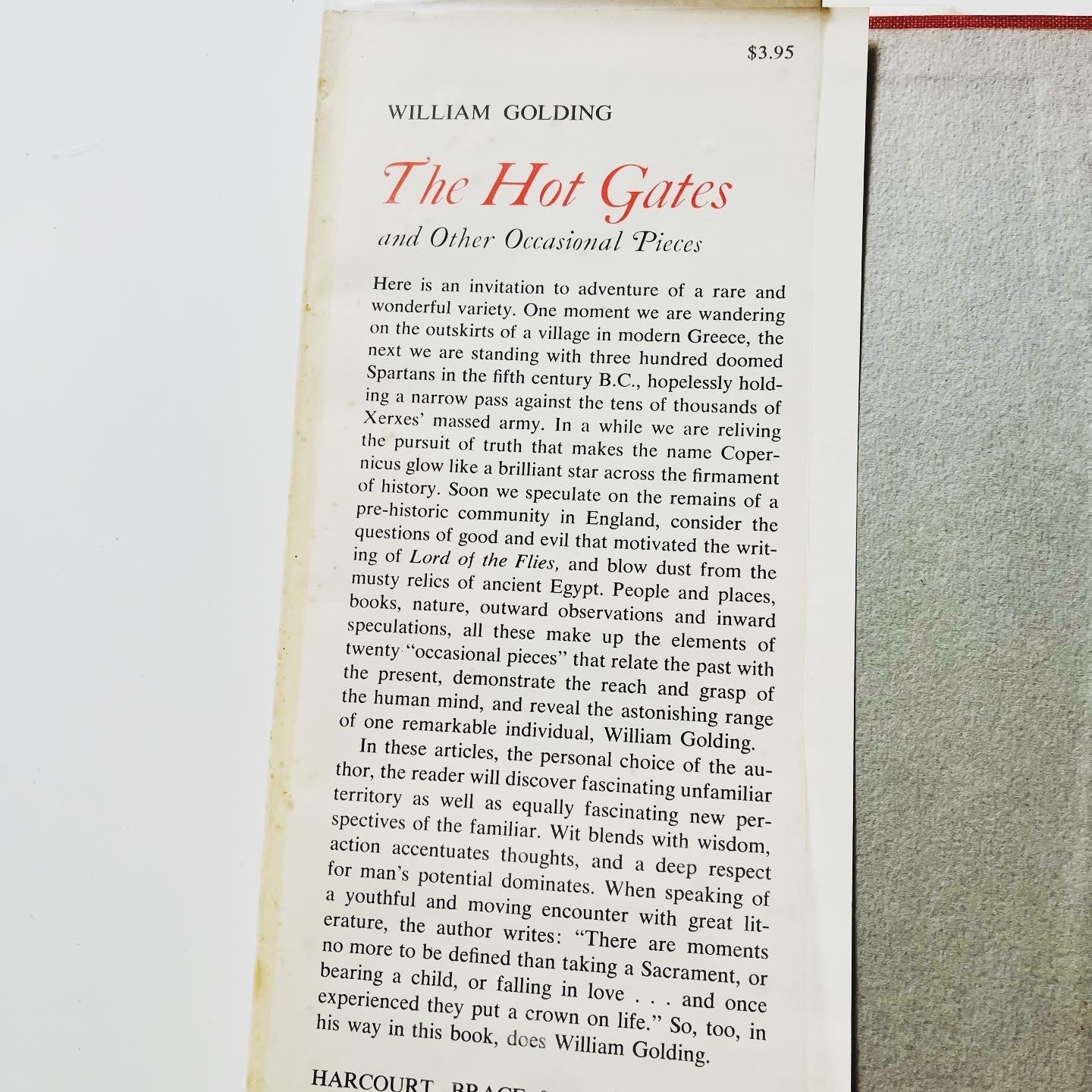 The Hot Gates - Burning Tree Books