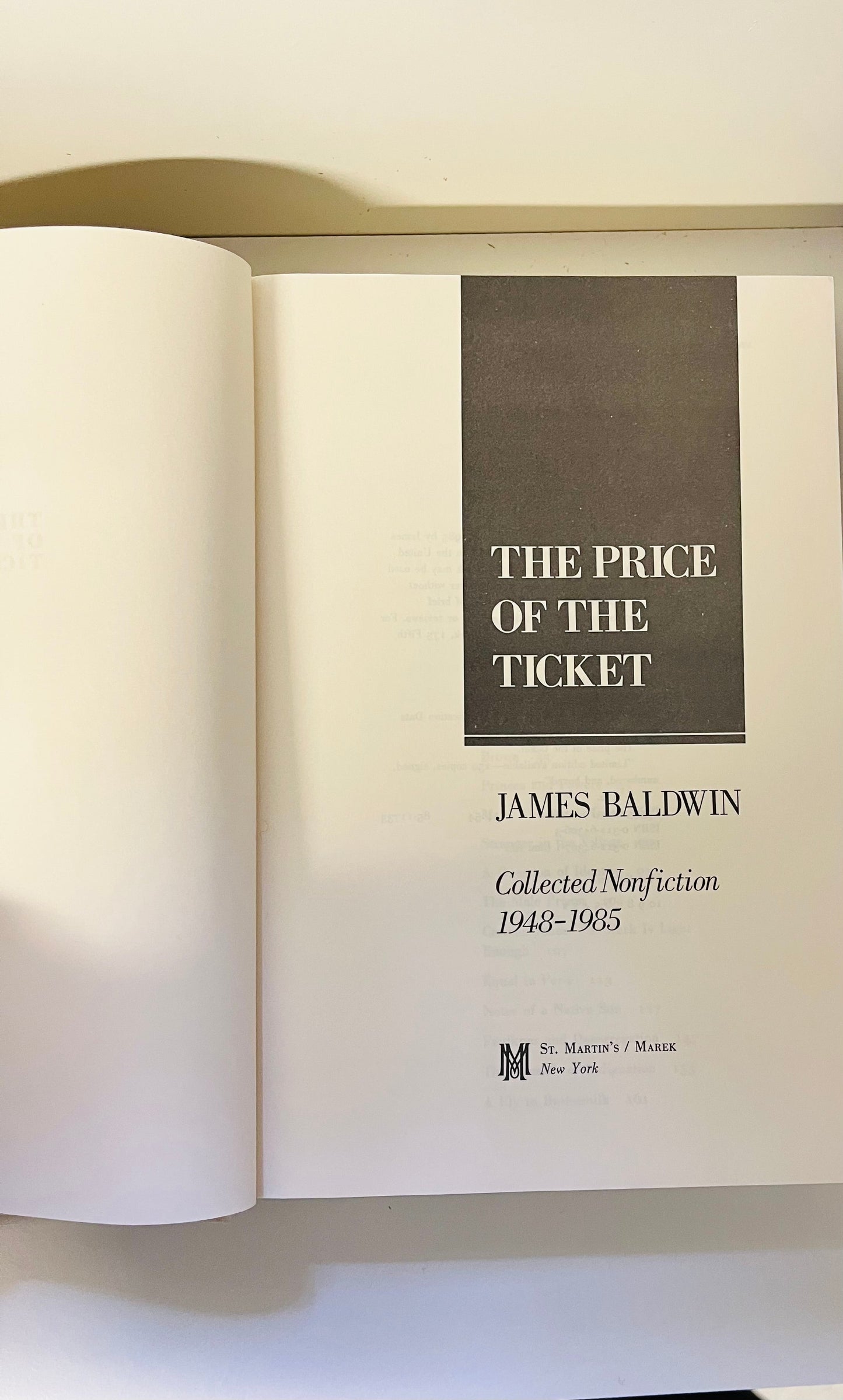 The Price of the Ticket - Burning Tree Books